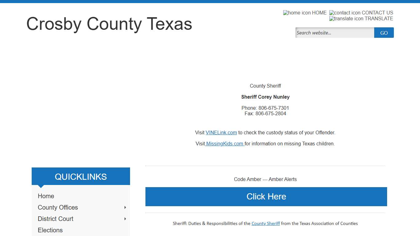 Crosby County, Texas
